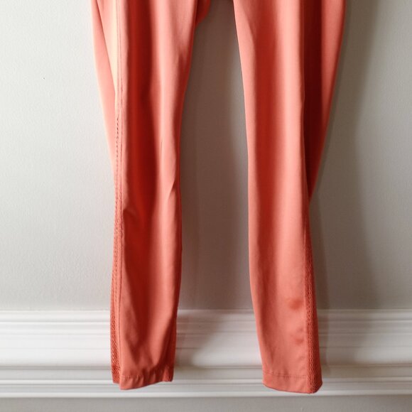 'NIKE' DRI-FIT Full Length Leggings Size SPCH Mesh detail EUC - Picture 2 of 12